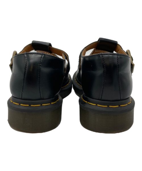 Dr.Martens（ドクターマーチン）Dr.Martens (ドクターマーチン) POLLEY レザーシューズ ブラック サイズ:UK6の古着・服飾アイテム