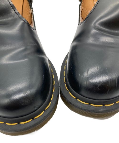 Dr.Martens（ドクターマーチン）Dr.Martens (ドクターマーチン) POLLEY レザーシューズ ブラック サイズ:UK6の古着・服飾アイテム