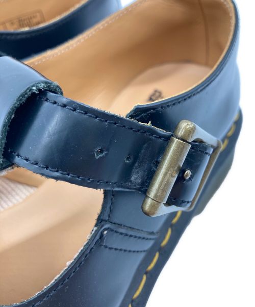 Dr.Martens（ドクターマーチン）Dr.Martens (ドクターマーチン) POLLEY レザーシューズ ブラック サイズ:UK6の古着・服飾アイテム