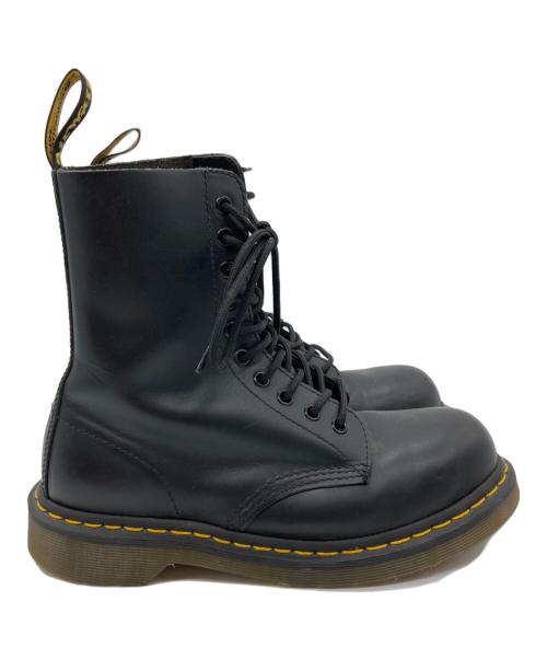 Dr.Martens（ドクターマーチン）Dr.Martens (ドクターマーチン) 10ホールブーツ ブラック サイズ:UK6の古着・服飾アイテム