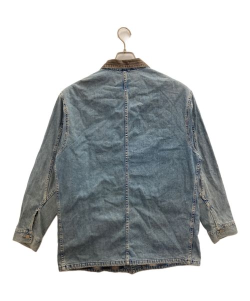 RRL（ダブルアールエル）RRL (ダブルアールエル) 三ツ星タグデニムカバーオール ブルー サイズ:Mの古着・服飾アイテム