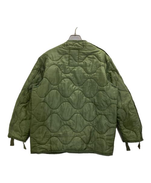 US ARMY（ユーエスアーミー）US ARMY (ユーエスアーミー) キルティングジャケット グリーン サイズ:Sの古着・服飾アイテム
