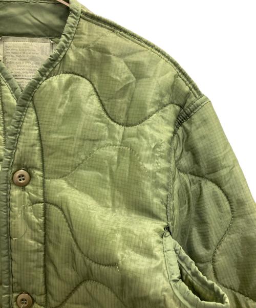 US ARMY（ユーエスアーミー）US ARMY (ユーエスアーミー) キルティングジャケット グリーン サイズ:Sの古着・服飾アイテム