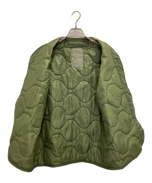 US ARMY（ユーエスアーミー）US ARMY (ユーエスアーミー) キルティングジャケット グリーン サイズ:Sの古着・服飾アイテム