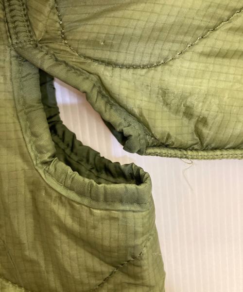 US ARMY（ユーエスアーミー）US ARMY (ユーエスアーミー) キルティングジャケット グリーン サイズ:Sの古着・服飾アイテム