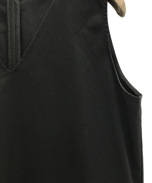 AMARC（アマーク）amarc (アマーク) ノースリーブワンピース ブラック サイズ:Fの古着・服飾アイテム