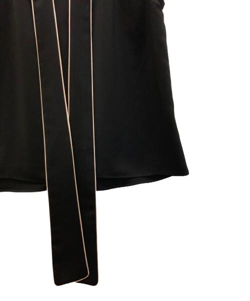 sheller（シェリエ）sheller (シェリエ) ボウタイブラウス ネイビー サイズ:FREE 未使用品の古着・服飾アイテム