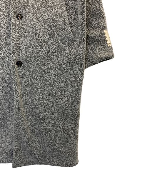 INCRM（インクリム）INCRM (インクリム) ボアガウンコート グレー サイズ:regularの古着・服飾アイテム