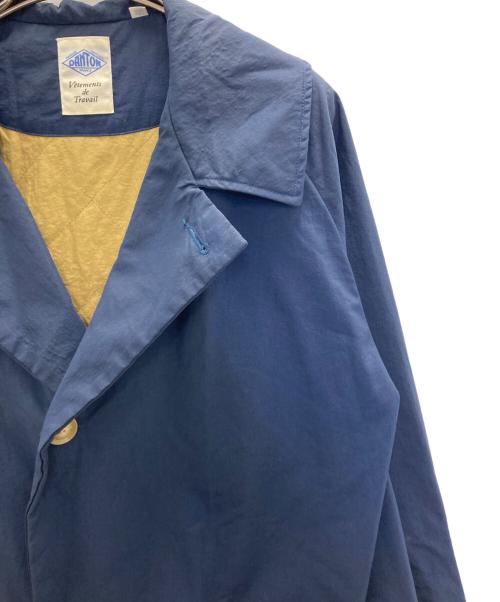 DANTON（ダントン）DANTON (ダントン) ステンカラーコート ネイビー サイズ:34の古着・服飾アイテム