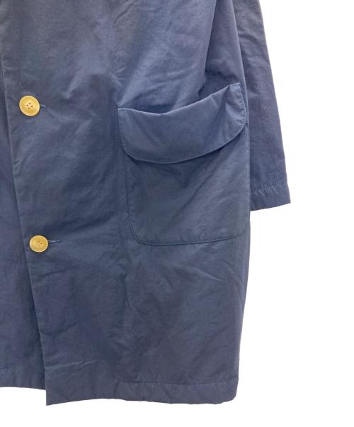 DANTON（ダントン）DANTON (ダントン) ステンカラーコート ネイビー サイズ:34の古着・服飾アイテム