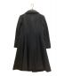 M'S GRACY (エムズグレイシー) ステンカラー比翼コート ブラック サイズ:38：13000円