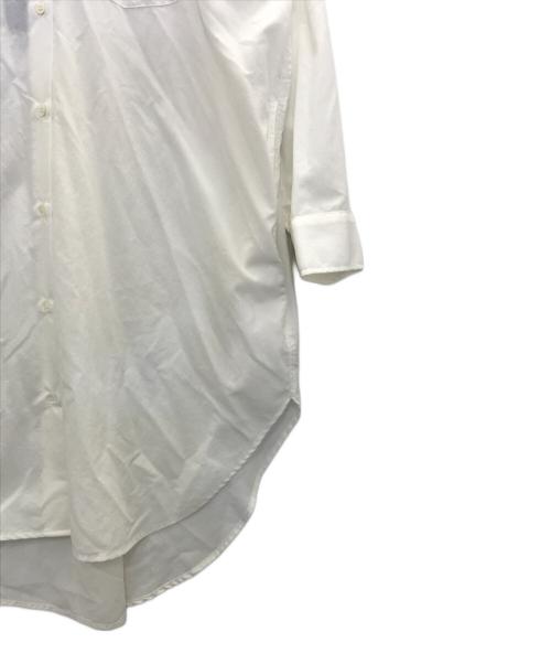 N.O.R.C（ノーク）N.O.R.C (ノーク) シャツワンピース ホワイト サイズ:2 未使用品の古着・服飾アイテム