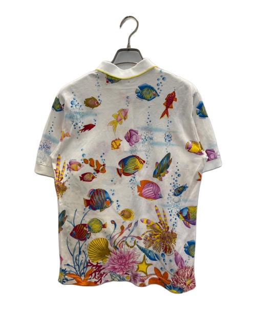 LEONARD（レオナール）LEONARD (レオナール) ポロシャツ ホワイト サイズ:Ⅿの古着・服飾アイテム