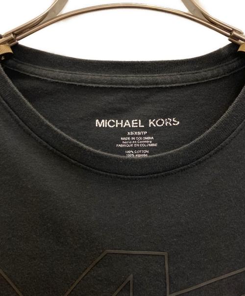 MICHAEL KORS（マイケル・コース）MICHAEL KORS (マイケルコース) 半袖カットソー ブラック サイズ:XSの古着・服飾アイテム