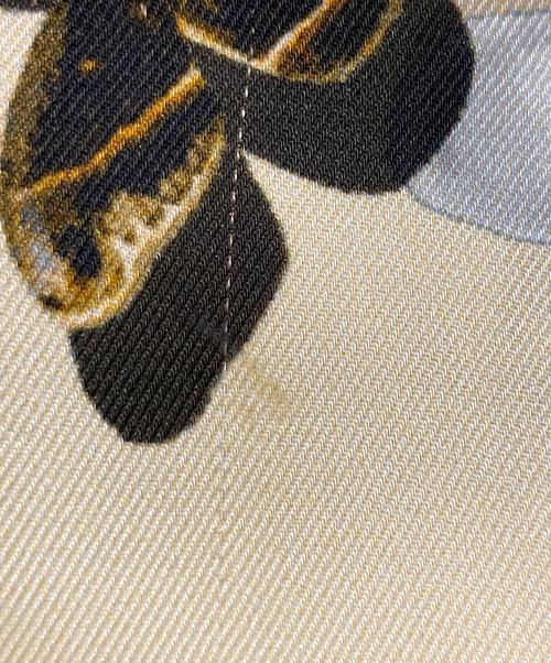 PT TORINO（ピーティートリノ）PT TORINO (ピーティートリノ) バタフライ総柄パンツ アイボリー サイズ:44の古着・服飾アイテム