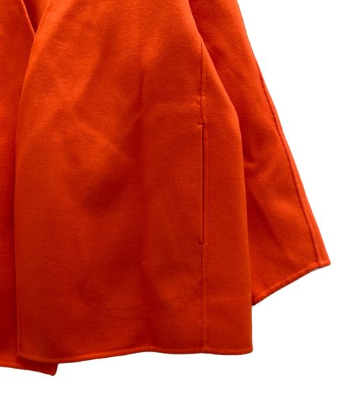 UNITED ARROWS TOKYO（ユナイテッドアローズトウキョウ）UNITED ARROWS TOKYO (ユナイテッドアローズトウキョウ) Vネック リバーショートコート オレンジ サイズ:36の古着・服飾アイテム