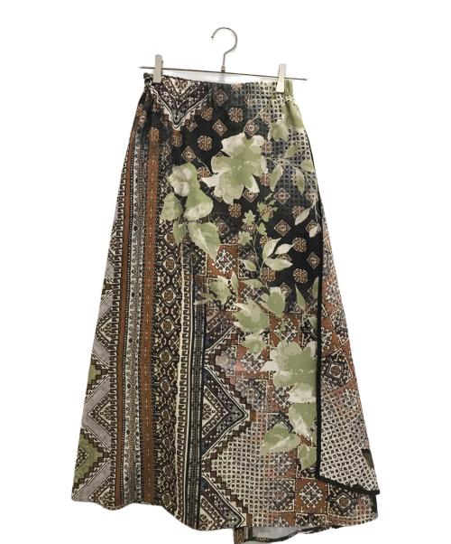 Ameri（アメリ）Ameri (アメリ) スカート ベージュ サイズ:Mの古着・服飾アイテム