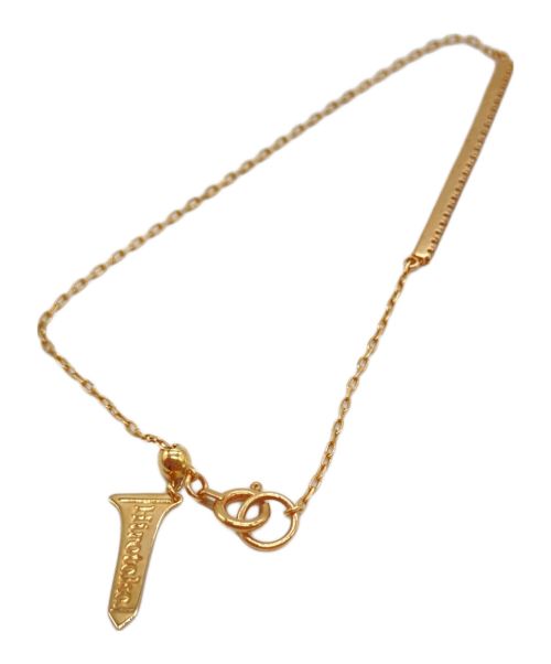 hirotaka（ヒロタカ）Hirotaka (ヒロタカ) Gossamer ショートバー ダイヤモンド ブレスレットの古着・服飾アイテム