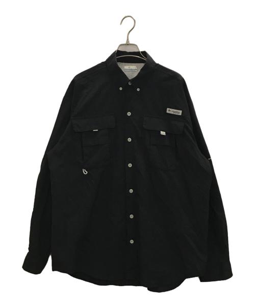 Columbia（コロンビア）Columbia (コロンビア) フィッシングシャツ ネイビー サイズ:Mの古着・服飾アイテム