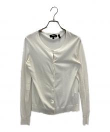 theory（セオリー）の古着「カーディガン」｜ホワイト