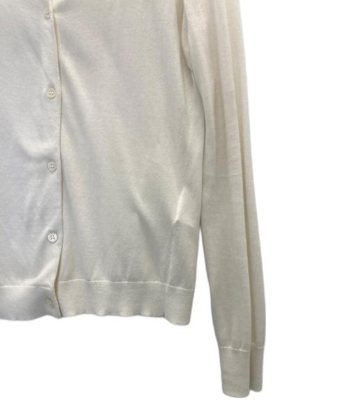 theory（セオリー）theory (セオリー) カーディガン ホワイト サイズ:Sの古着・服飾アイテム