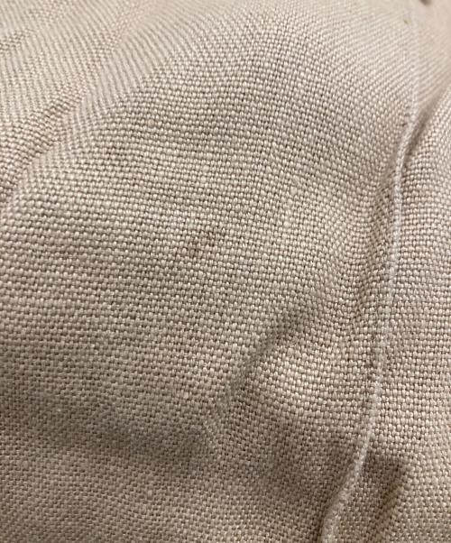 ebure（エブール）EBURE (エブール) リネンパンツ ベージュ サイズ:38の古着・服飾アイテム