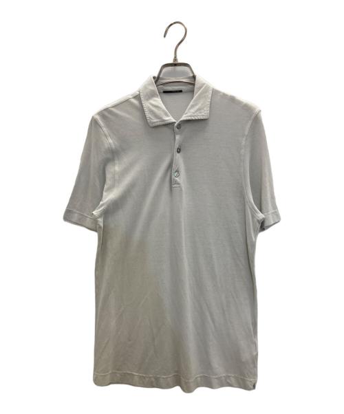 LARDINI（ラルディーニ）LARDINI (ラルディーニ) ポロシャツ グレー サイズ:44の古着・服飾アイテム