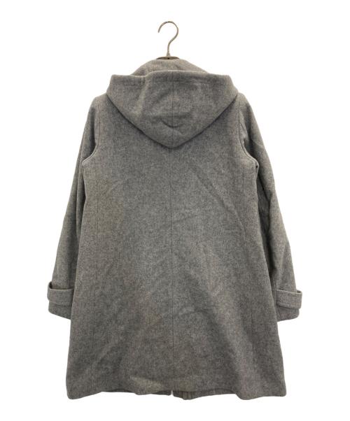 theory luxe（セオリーリュクス）theory luxe (セオリーリュクス) フーデッド比翼コート グレー サイズ:36の古着・服飾アイテム