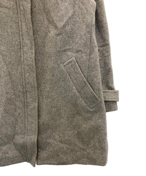 theory luxe（セオリーリュクス）theory luxe (セオリーリュクス) フーデッド比翼コート グレー サイズ:36の古着・服飾アイテム