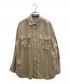 AP STUDIOエーピーストゥディオ）の古着「ピースダイシャツ」｜ベージュ