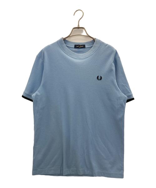 FRED PERRY（フレッドペリー）FRED PERRY (フレッドペリー) Tシャツ ブルー サイズ:Ⅿの古着・服飾アイテム