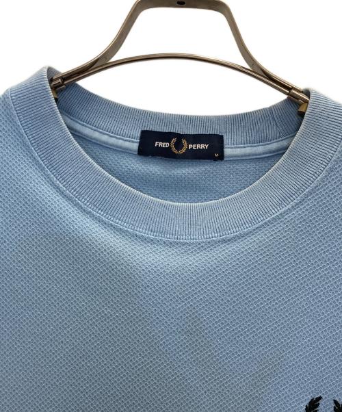 FRED PERRY（フレッドペリー）FRED PERRY (フレッドペリー) Tシャツ ブルー サイズ:Ⅿの古着・服飾アイテム