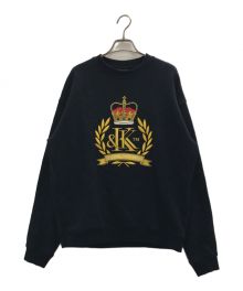 KITH（キス）の古着「Crest Crewneck」｜ネイビー