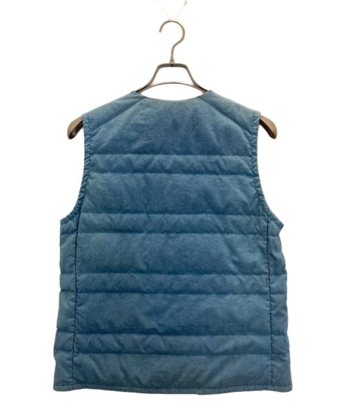 THE NORTHFACE PURPLELABEL（ザ・ノースフェイス パープルレーベル）THE NORTHFACE PURPLELABEL (ザ・ノースフェイス パープルレーベル) インナーダウンベスト インディゴ サイズ:Mの古着・服飾アイテム