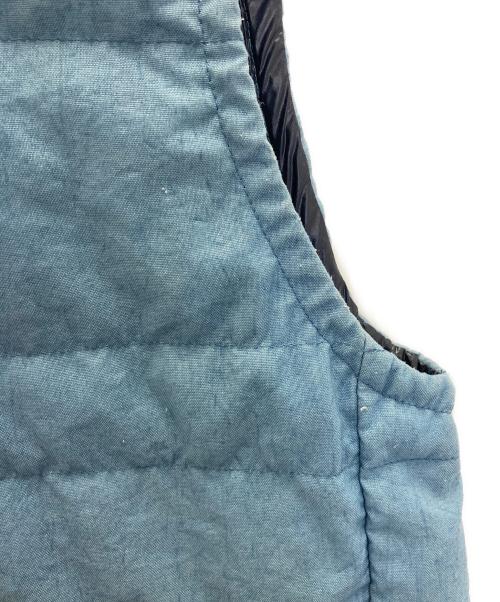THE NORTHFACE PURPLELABEL（ザ・ノースフェイス パープルレーベル）THE NORTHFACE PURPLELABEL (ザ・ノースフェイス パープルレーベル) インナーダウンベスト インディゴ サイズ:Mの古着・服飾アイテム