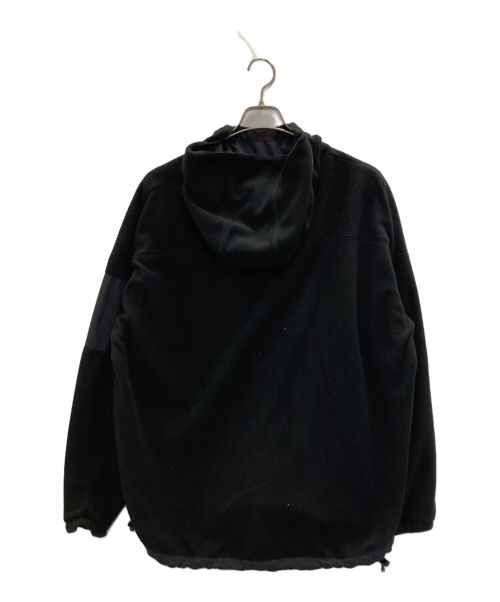 FLASH PACKER（フラッシュパッカー）FLASH PACKER (フラッシュパッカー) フリースパーカー ブラック サイズ:Lの古着・服飾アイテム