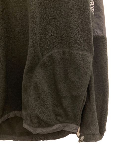 FLASH PACKER（フラッシュパッカー）FLASH PACKER (フラッシュパッカー) フリースパーカー ブラック サイズ:Lの古着・服飾アイテム