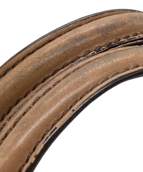 TOD'S（トッズ）TOD'S (トッズ) レザーハンドバッグ ベージュの古着・服飾アイテム