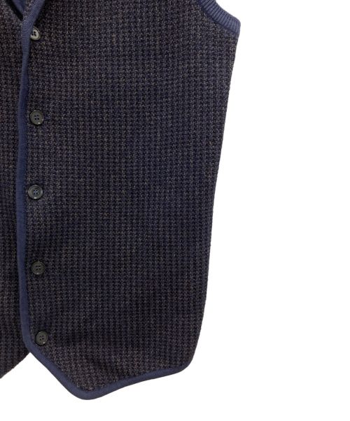 LARDINI（ラルディーニ）LARDINI (ラルディーニ) ニットベスト ネイビー サイズ:XSの古着・服飾アイテム