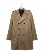 LARDINIラルディーニ）の古着「ダブルコート」｜ベージュ