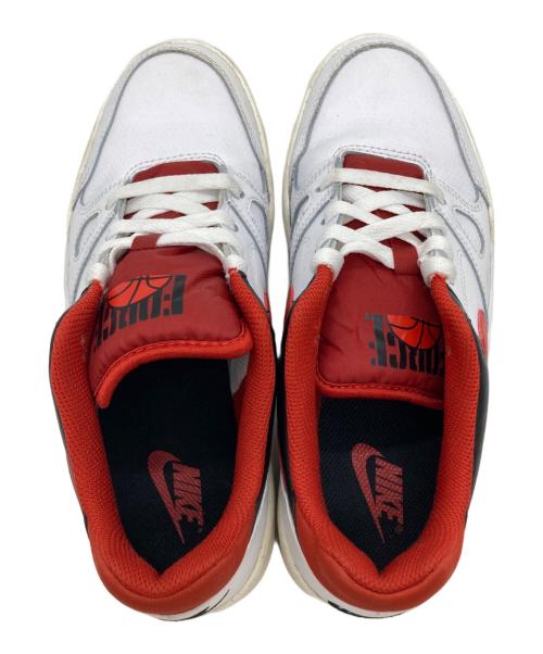 NIKE（ナイキ）NIKE (ナイキ) FULL FORCE LO ホワイト×レッド サイズ:25cmの古着・服飾アイテム