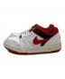NIKE (ナイキ) FULL FORCE LO ホワイト×レッド サイズ:25cm：3980円