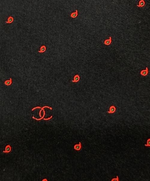 CHANEL（シャネル）CHANEL (シャネル) ネクタイ ネイビー サイズ:FREEの古着・服飾アイテム