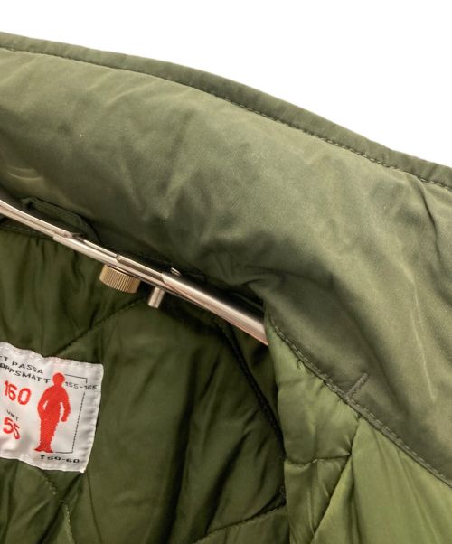Swedish Army（スウェーデン軍）Swedish army (スウェーデン軍) M-90 COLD WEATHER PARKA グリーン サイズ:160/55の古着・服飾アイテム