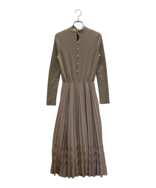 HER LIP TO（ハーリップトゥ）HER LIP TO (ハーリップトゥ) Wool-Blend Long Dress ベージュ サイズ:Mの古着・服飾アイテム