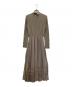 HER LIP TO（ハーリップトゥ）の古着「Wool-Blend Long Dress」｜ベージュ