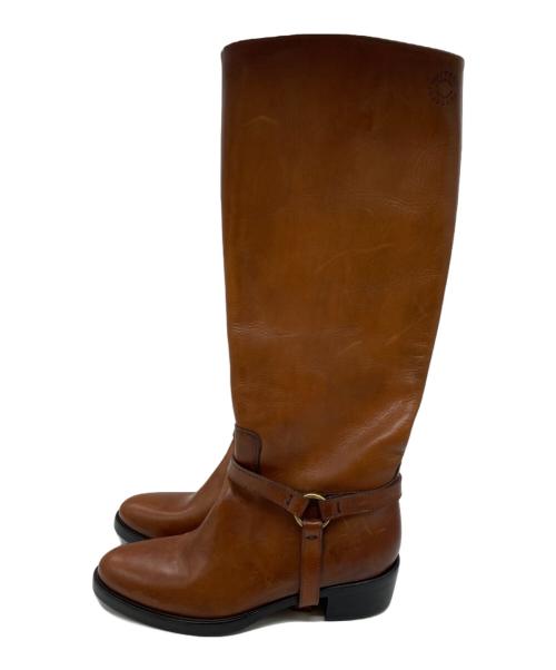BUTTERO（ブッテロ）BUTTERO (ブッテロ) エンジニアロングブーツ ブラウン サイズ:SIZE 35の古着・服飾アイテム
