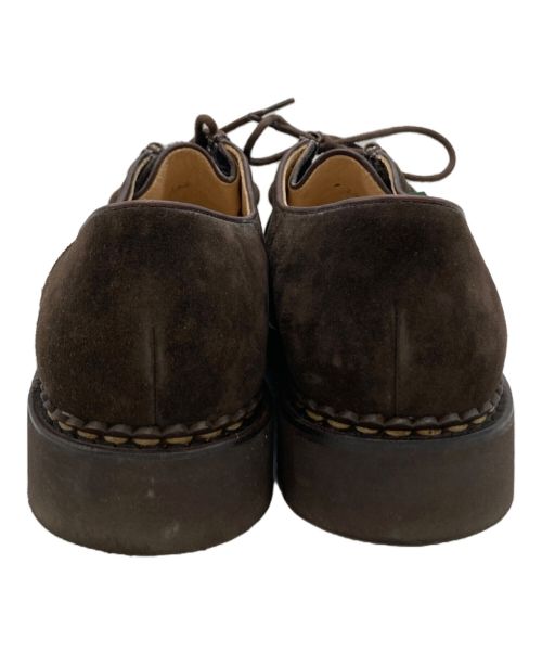 PARABOOT（パラブーツ）PARABOOT (パラブーツ) STRASBURGO (ストラスブルゴ) 別注MICHAEL PONYデッキシューズ ブラウン サイズ:42の古着・服飾アイテム