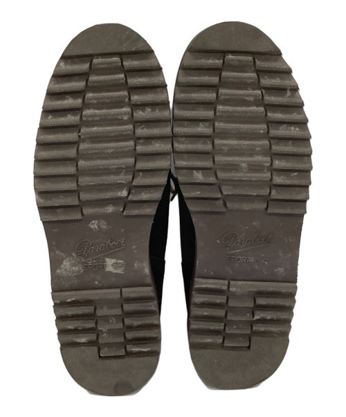 PARABOOT（パラブーツ）PARABOOT (パラブーツ) STRASBURGO (ストラスブルゴ) 別注MICHAEL PONYデッキシューズ ブラウン サイズ:42の古着・服飾アイテム