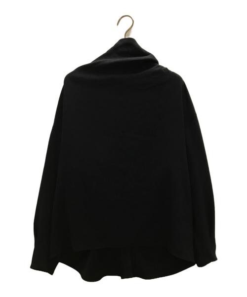 ROPE（ロペ）ROPE (ロペ) 2WAYジョーゼットブラウス ネイビー サイズ:Freeの古着・服飾アイテム